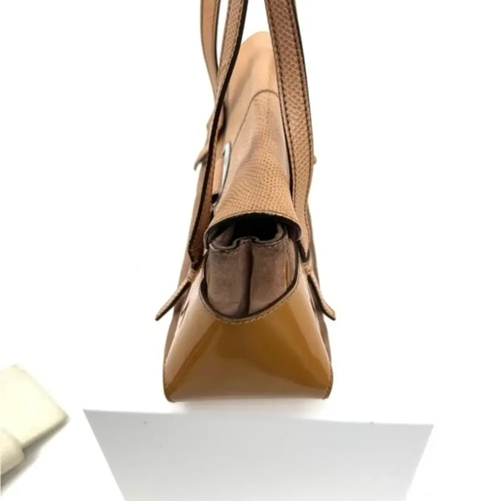 Tod's Brown Suede Shoulder Bag